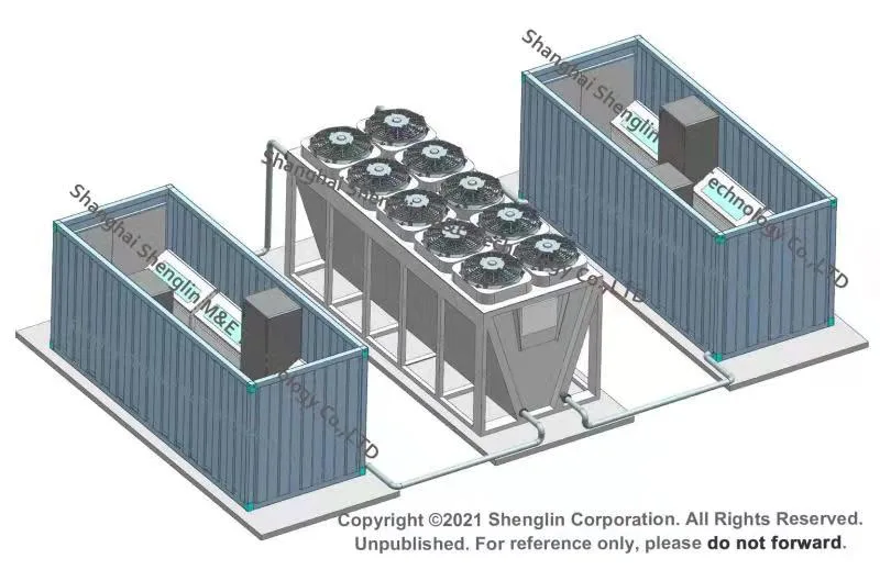 2022 Total Solution for Coin Mining, Server Immersion Cooling